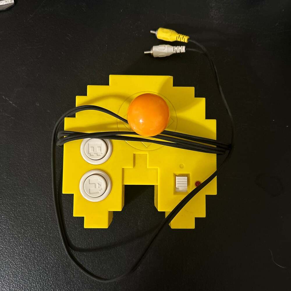 Namco Bandai 2012 Pac-Man 12-in-1 TV Plug N Play Video Game Joystick